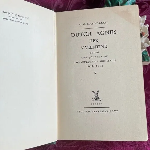 1910 Dutch Agnes: Her Valentine by W.G. Collingwood, Antique Book - Picture 4 of 10
